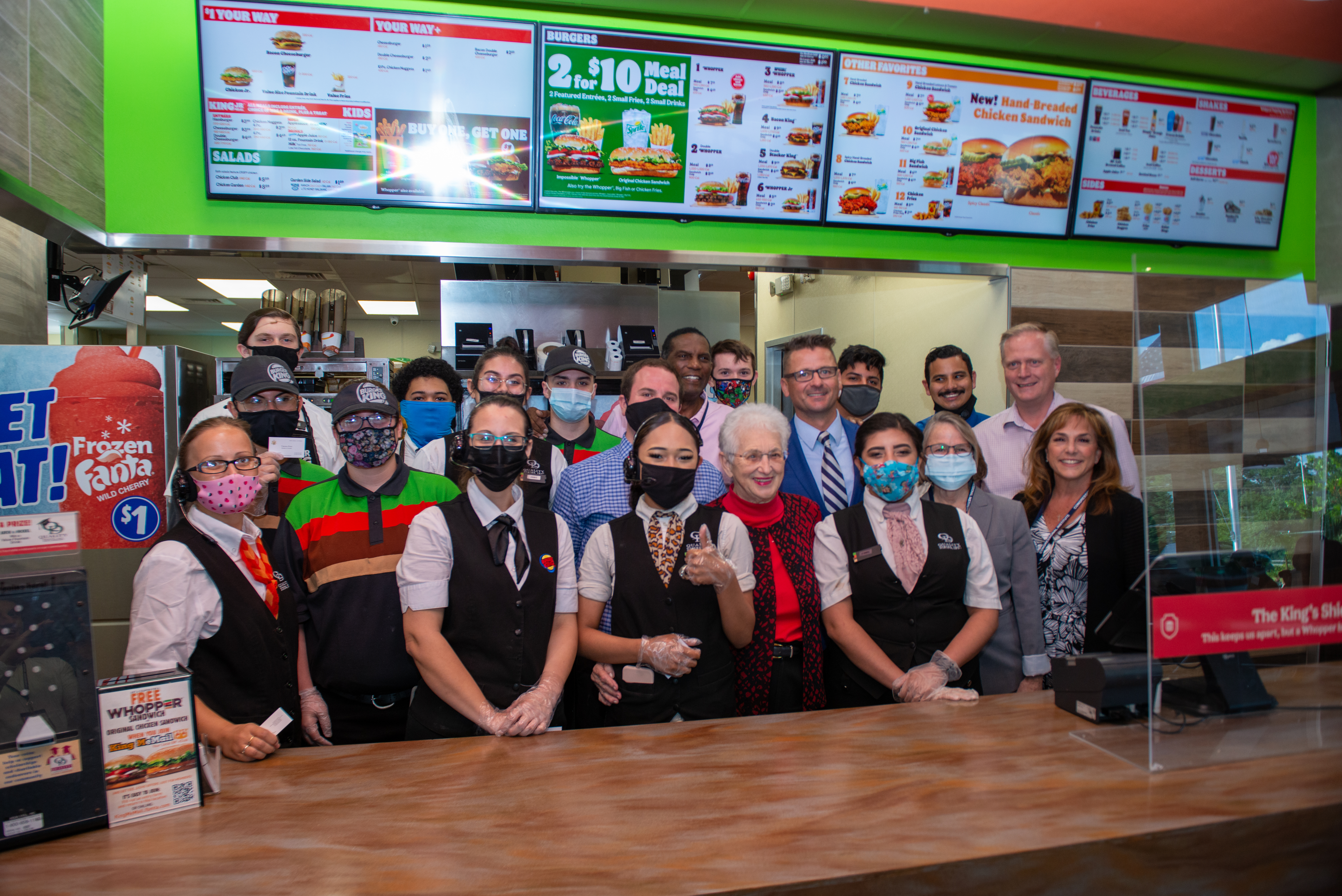 Burger King Franchisee Hosts Members of the House Education and Labor Committee at Restaurant